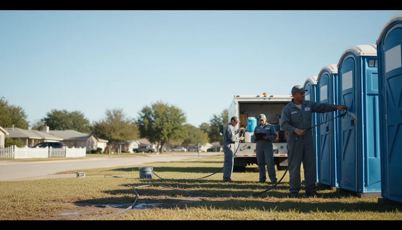 Long-Term Portable Toilet Rental in Durant, OK near me